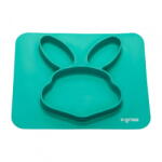 U-GROW Farfurie din silicon, forma iepuras, U-Grow