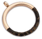  Victoria Rose gold színű barna mintás medál