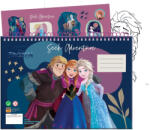  Disney Jégvarázs Explore A/4 spirál vázlatfüzet 40 lapos matricával