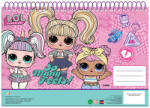  LOL Surprise Many Feels A/4 spirál vázlatfüzet, 30 lapos