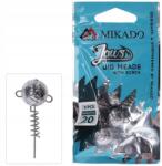 Mikado Jaws jigfej csavarral, 15g súly, szilárd becsavarható spirál (OMGJ-15)