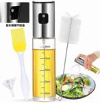 NEWALOR 4 db-os Olaj- és Ecettartó Üvegkészlet 100 ml - Precíz adagolás modern konyhákba (NW19)