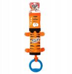 GiGwi Tigris kutyajáték, zsinóros, fogantyúval, sípolóval, 55cm (2345)
