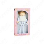 Doudou Păpușă textila cu blană Agathe 30 cm DEMOISELLE PRECIEUSE (11B357) Papusa