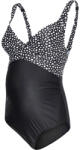 Mamalicious Costum de baie gravide, intreg, negru-alb cu buline negru (147503)