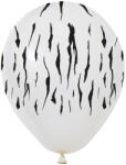 Balonevi Latex lufi, 12" 30cm, 50db/cs, Zebra (LUFI952704)