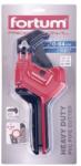 FORTUM garancia műanyagcső vágóolló, max. : 64mm, 3 fokozat, (PVC, PPR, PP, PE, PEX, PB, PVDF csövekhez) (4775018)