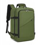 Belveder Zöld Hátizsák Repülőre, Ryanair, Wizzair, Size 40×30×20cm, bővíthető (Belveder Exp-GN)