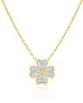 SAVICKI Colier din aur 585 cu diamante albe 0.01 ct 42 cm - savicki - 3 414,00 RON