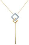 SAVICKI Colier din aur 585 cu diamante albe 0.04 ct 44 cm
