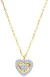 SAVICKI Colier inimă SAVICKI: aur, diamante - savicki - 3 258,00 RON
