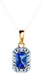 SAVICKI Pandantiv SAVICKI: aur, diamante, tanzanit - savicki - 2 540,00 RON