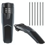 enlee Kerékpár Sárvédő Szett, 20-29", Mud Guard, 6 kábelkötegelővel (Błotnik T/P)