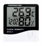 Vergionic multifunkciós LCD időjárás állomás, -10°C-+50°C, fehér (7581)