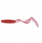 Jenzi Super-Twister gumihal, 5cm, 2db, Blood Red (5390005)