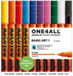 MOLOTOW Set 10 markere 2mm ONE4ALL Basic 1 Molotow