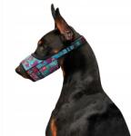 Waudog Nylon kutya szájkosár, Size L, 25-34cm, nyári minta, légáteresztő (5372)