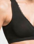 Bonprix 44/46-os Szoptatós Melltartó, fekete, pamut, elasztán, poliamid (1468103)
