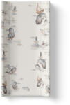 BabySteps Saltea de infasat cu spate intarit si margini de protectie 50x80 cm Magic Sea Animals (2340)