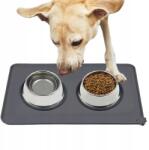 Mersjo Tálca, alátét, kutya/macska, szilikon, vízálló, 48x30cm (5904553961656)