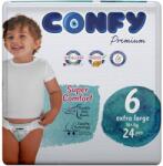 Confy Scutece copii pentru +16kg Nr. 6 Premium Marime XL, 24 bucati, Confy