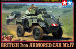 TAMIYA British 7 ton Armored Car Mk. IV 1: 48 makett harcjármű (300032587)