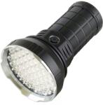 Andowl Lanterna reincarcabila de tip C cu 55 LED-uri, 8000 lm, 8000mAh : Culoare - negru (Q-ST49)