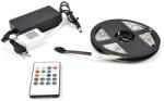 SAndowi Banda LED RGB autoadeziva cu functie de sunet, Bluetooth si telecomanda : Marime - 5 m (Q-ST50)
