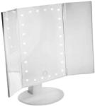 AORLIS Oglinda reglabila cu leduri si iluminare pentru machiaj : Culoare - alb (AO-77901-A)