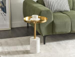 MAXISHOP Italia Collection Masa laterala CAMELO Metal Alb (492142)