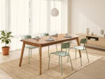 MAXISHOP Italia Collection Masa de dining KEHO Stejar inchis 200 cm 90 cm (655794)