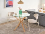 MAXISHOP Italia Collection Masa de dining ALTURA Transparent 90 cm 90 cm (478612)