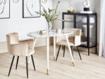 MAXISHOP Italia Collection Masa de dining GUTIERE Alb marmura 120 cm 70 cm (484518)
