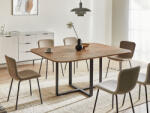 MAXISHOP Italia Collection Masa de dining extensibila COOPER Maro 120 160 cm 120 cm (679700)