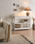 MAXISHOP Italia Collection Masa consola MONTGOMERY Alb (473944)