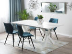 MAXISHOP Italia Collection Masa de dining LISALA Alb 180 cm 100 cm (472012)