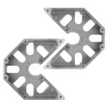 Fireball Tool Mega Square 200 mm alumínium derékszög csomag - 2 db MES200-AL (SHS-251207)