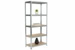 MAMUTEX Horganyzott fém állvány Mamutex Standard 180x75x40 cm - 5 polc, terhelhetőség 875 kg
