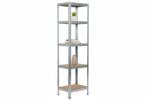 MAMUTEX Horganyzott fém állvány Mamutex Standard 180x40x40 cm - 5 polc, terhelhetőség 875 kg