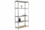 MAMUTEX Horganyzott fém állvány Mamutex Standard 200x100x40 cm - 5 polc, terhelhetőség 875 kg