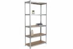 MAMUTEX Horganyzott fém állvány Mamutex Standard 200x100x60 cm - 5 polc, terhelhetőség 875 kg