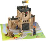 Jeujura fa építőjáték - Erőd katapulttal