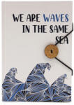 AWM Jegyzetfüzet Zsinórral - Waves in the same sea