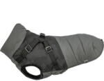 TRIXIE Coat Pontis with Harness - kabát hámmal (szürke, vízlepergető) kutyák részére (XS) 30cm