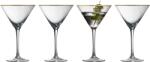 LyngbyGlas Pahare pentru martini Palermo, 250 ml, set 4 buc (37055) Pahar