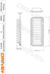 Dr! ve+ Filtru aer Dr! ve+ DP1110.10. 0085 (DP1110.10.0085) - automobilus