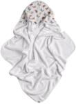 XKKO Prosop cu gluga bambus&bumbac organic Butterflies 90x90cm XKKO