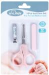 SeviBebe Set 3 accesorii ingrijire unghii roz Sevibebe
