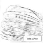 EMOS LED nano fényfüzér ezüst 10m kültéri és beltéri hideg fehér időzítő D3AC01 karácsonyi fényfüzér (EMOS-D3AC01)