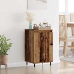 vidaXL Széf 2 pcs Öreg fa 40 x 35 x 70 cm Műszaki fa és vas (881681)